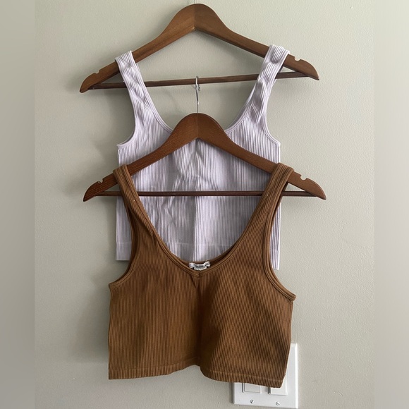 ▪️BUNDLE ▪️ribbed Ardene crop tops - Picture 1 of 5